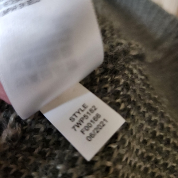 LUCKY BRAND Camo Cardigan Sweater Large - Picture 9 of 11